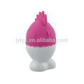 silicone top ceramic egg cup holder